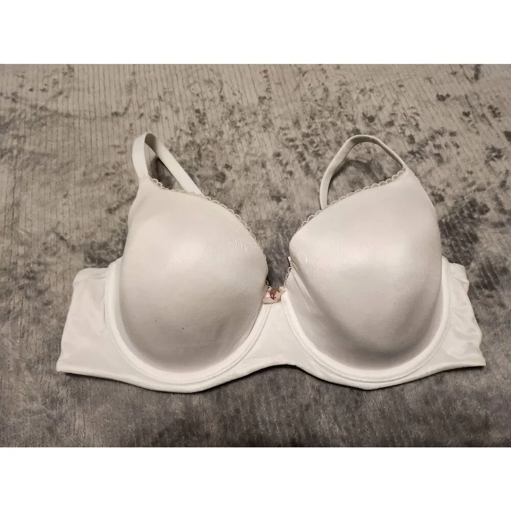 Victoria's Secret Size 36D Body by Victoria Lined Demi Bra White